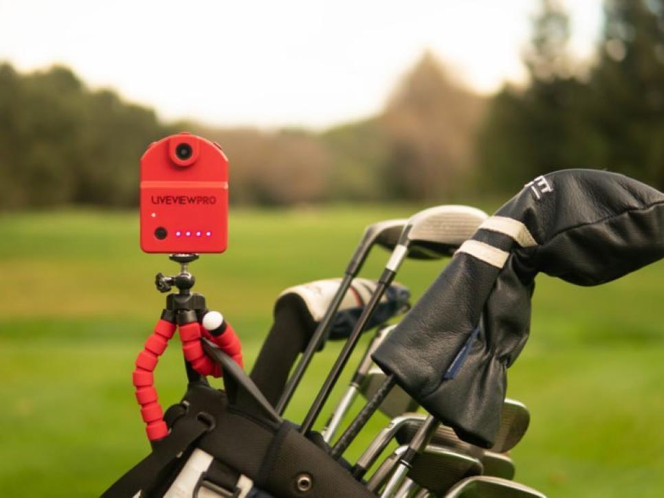 Analyze every swing like the pros with the LiveView Pro hands-free